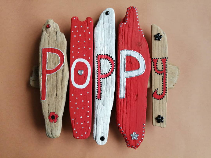 Driftwood Name Plaque